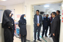 بازدید سرپرست معاونت بهداشتی از اتاق عمل بیمارستان مهر خنداب
