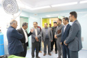 بازدید سرپرست معاونت بهداشتی از اتاق عمل بیمارستان مهر خنداب