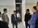 بازدید سرپرست معاونت بهداشتی با تفاق معاون اجرایی مرکز بهداشت استان مرکزی از ساختمان در حال ساخت شبکه بهداشت شهرستان شازند