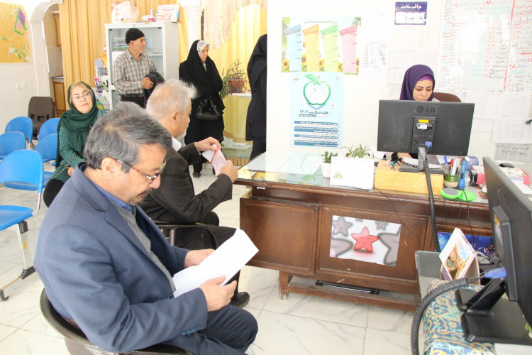 بازدید از  مرکز خدمات جامع سلامت چهارده معصوم(ع) انجام شد