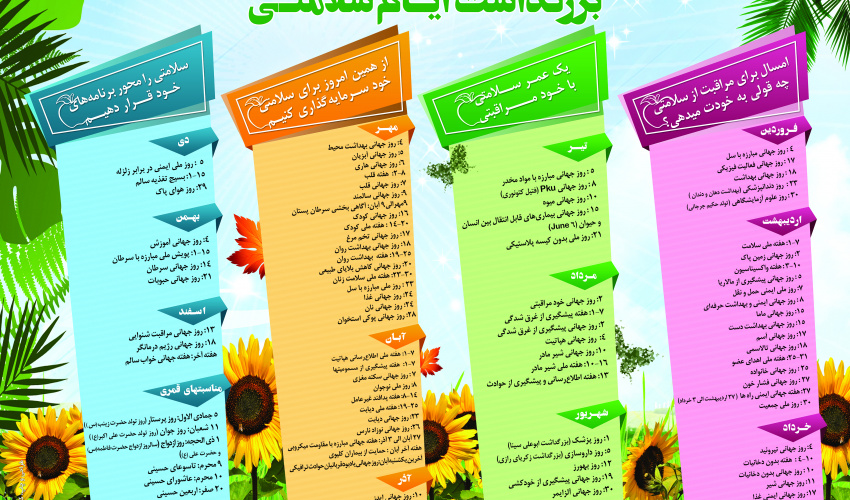 بزرگداشت ایام سلامتی